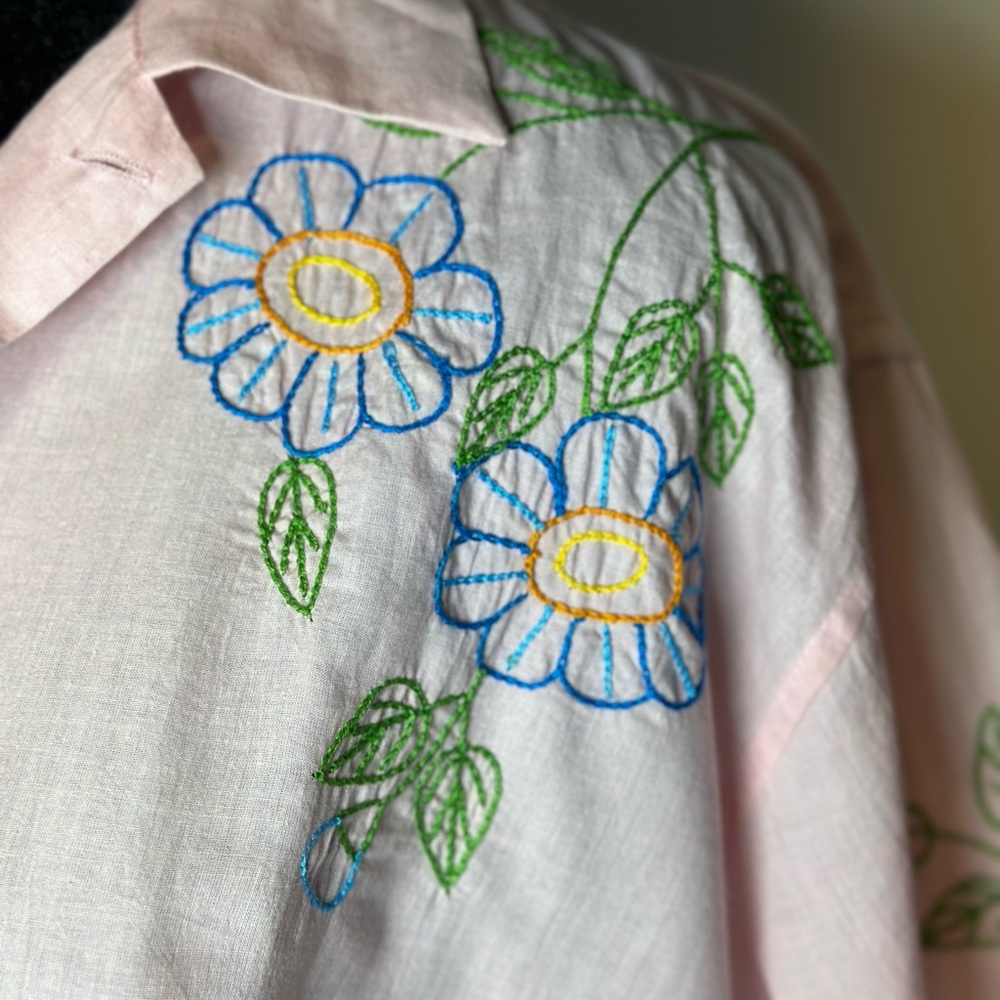 Harago Embroidered Short Sleeve Shirt - Picture 7 of 8